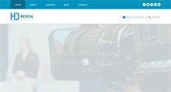 Desktop Screenshot of hdmedicalmarketing.com